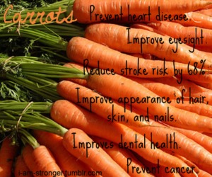 Carrots properies